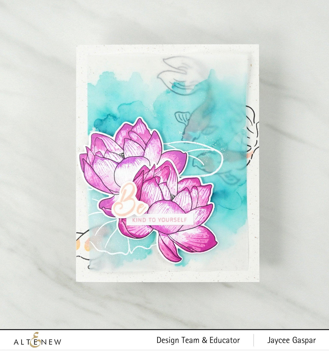 Build-A-Flower: Indian Lotus Layering Stamp & Die Set