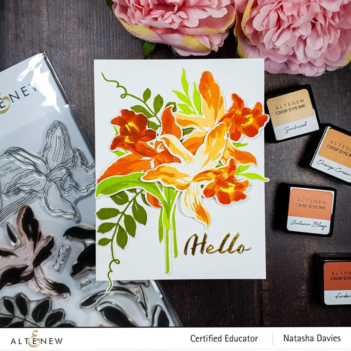 Altenew Build-A-Flower Set Build-A-Flower: Laelia Layering Stamp & Die Set