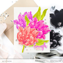 Altenew Build-A-Flower Set Build-A-Flower: Parrot Tulips Layering Stamp & Die Set