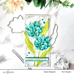 Altenew Build-A-Flower Set Build-A-Flower: Parrot Tulips Layering Stamp & Die Set