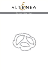 Altenew Build-A-Flower Set Build-A-Flower: Peony Layering Stamp & Die Set