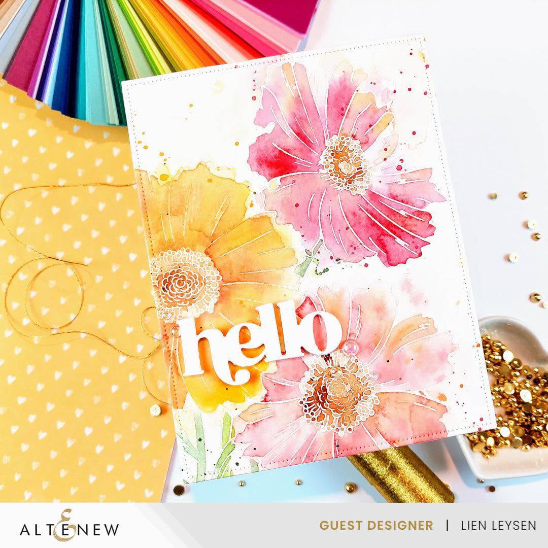 Altenew Build-A-Garden Bundle Build-A-Garden: Cheerful Coreopses & Add-on Die Bundle