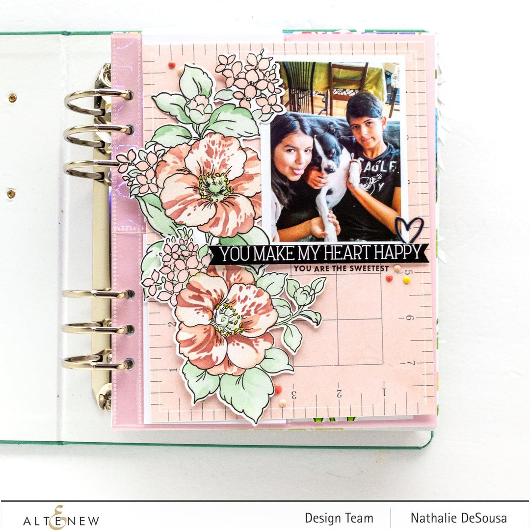 Altenew Build-A-Garden Bundle Build-A-Garden: Rosa Gallica & Add-On Die Bundle