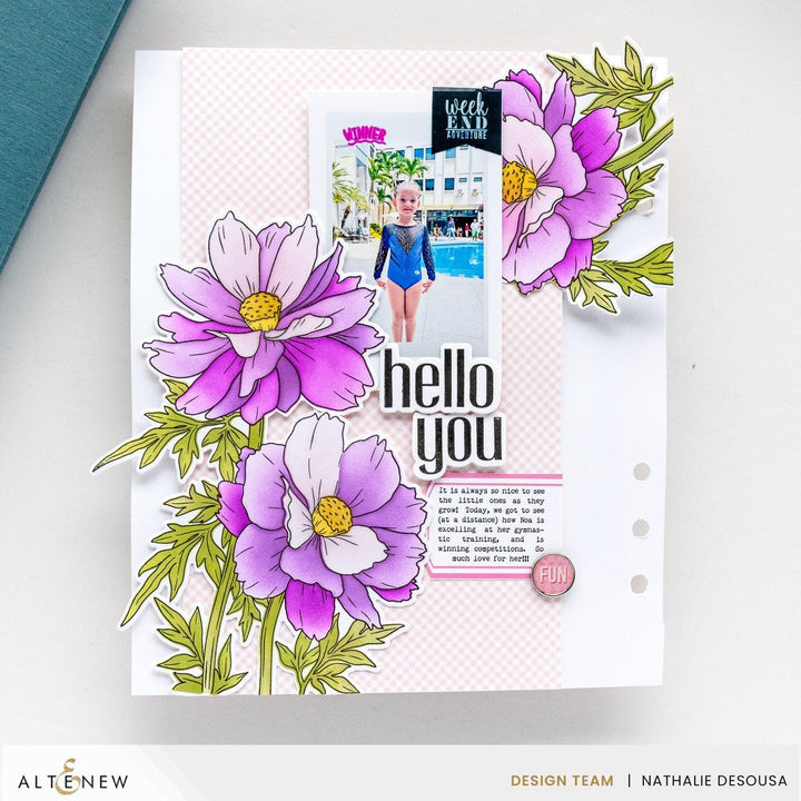 Build-A-Garden: Sulfur Cosmos & Add-on Die Bundle