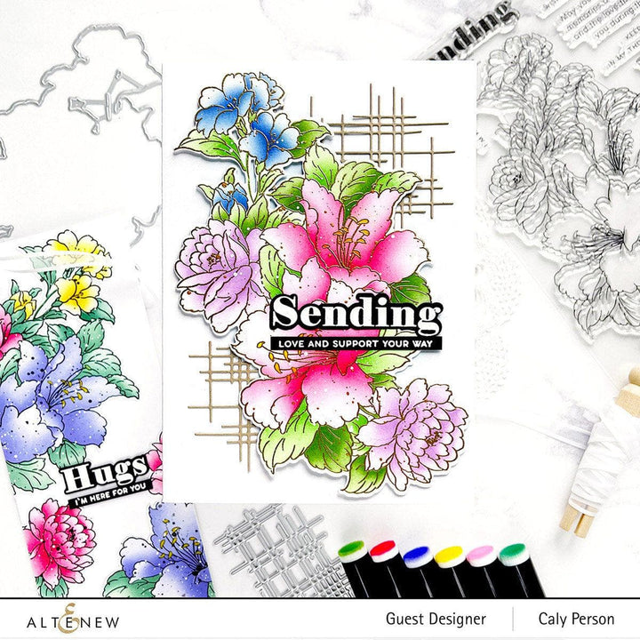 Altenew Build-A-Garden Bundle Build-A-Garden: Sweet Lilies & Add-on Die Bundle