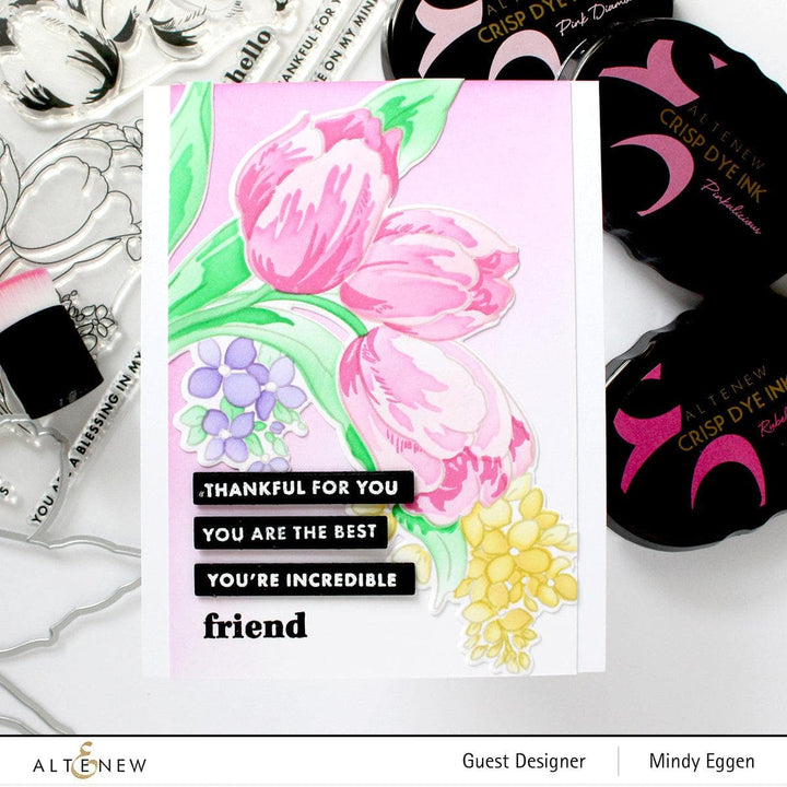 Altenew Build-A-Garden Bundle Build-A-Garden: Tulips & Friends & Add-on Die Bundle