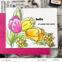 Altenew Build-A-Garden Bundle Build-A-Garden: Tulips & Friends & Add-on Die Bundle