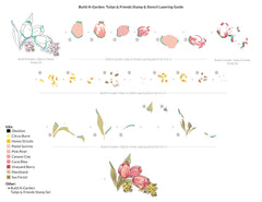 Altenew Build-A-Garden Bundle Build-A-Garden: Tulips & Friends & Add-on Die Bundle