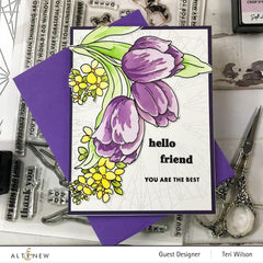 Altenew Build-A-Garden Bundle Build-A-Garden: Tulips & Friends & Add-on Die Bundle