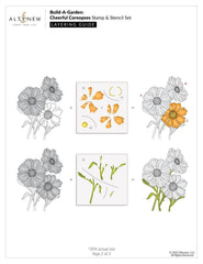 Altenew Build-A-Garden Set Build-A-Garden: Cheerful Coreopses