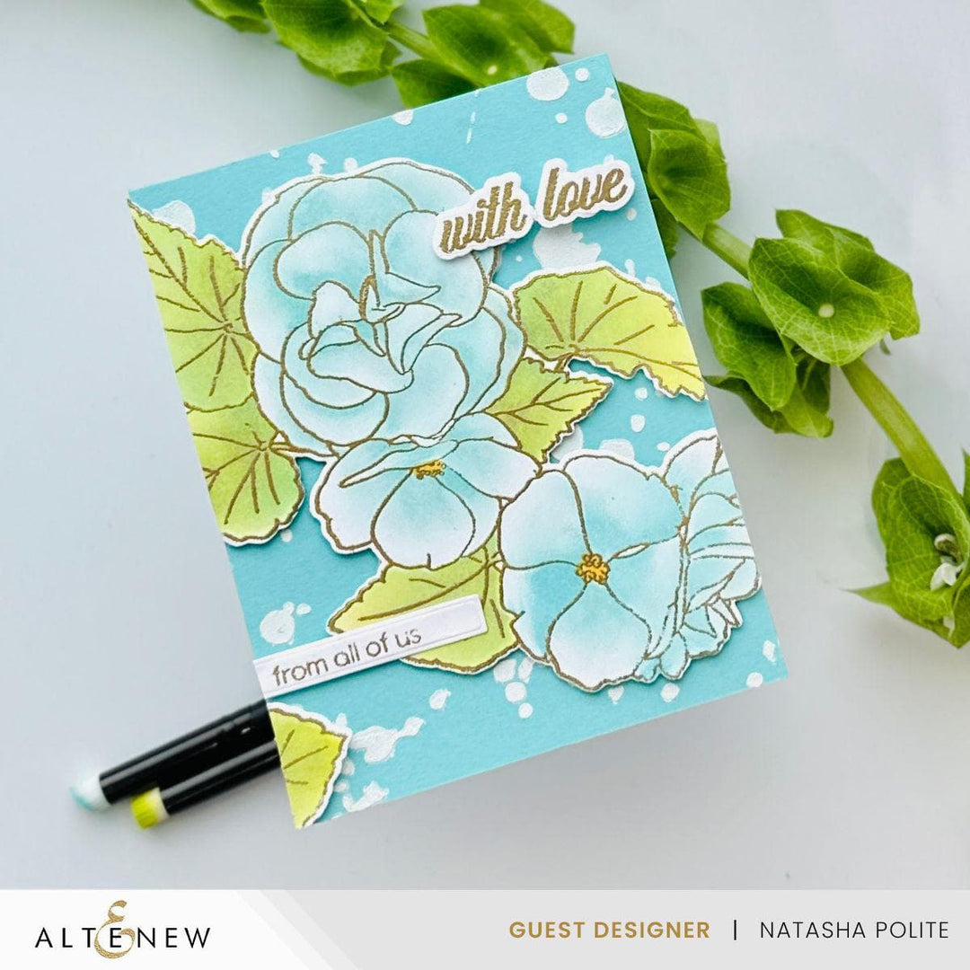 Altenew Build-A-Garden Set Build-A-Garden: Frilly Begonia