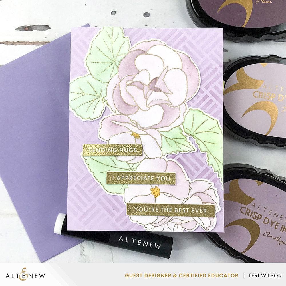 Altenew Build-A-Garden Set Build-A-Garden: Frilly Begonia