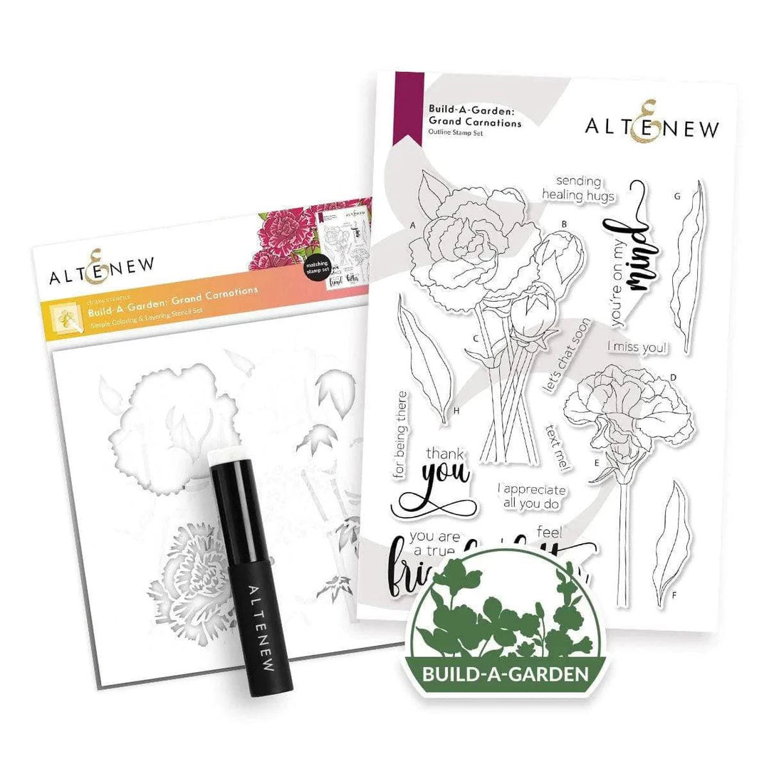 Altenew Build-A-Garden Set Build-A-Garden: Grand Carnations