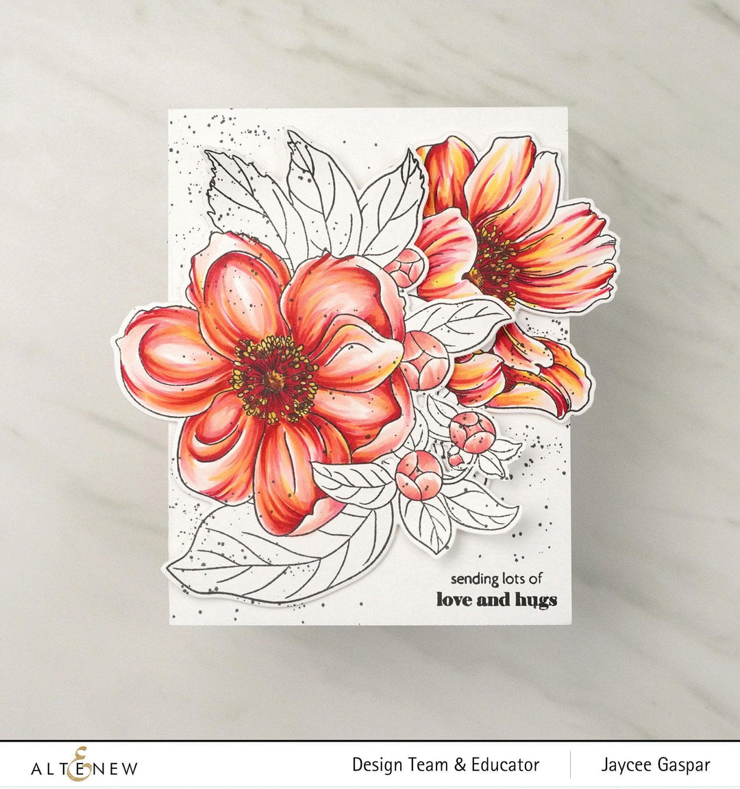 Altenew Build-A-Garden Set Build-A-Garden: Pristine Peonies