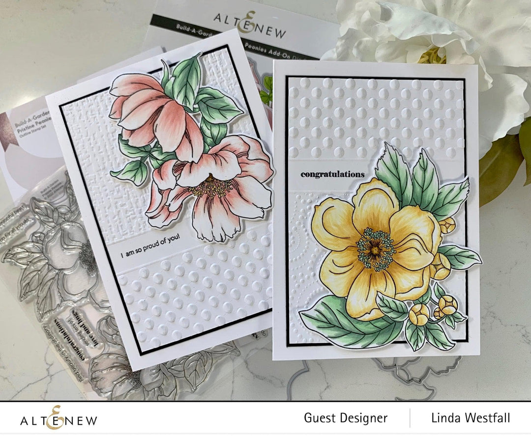 Altenew Build-A-Garden Set Build-A-Garden: Pristine Peonies