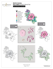 Altenew Build-A-Garden Set Build-A-Garden: Rosa Gallica