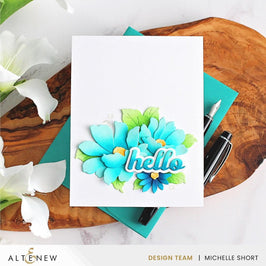 Crafty Necessities: Aqualicious Cardstock (10 sheets/set)
