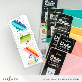 Crafty Necessities: Bamboo Cardstock (10 sheets/set)