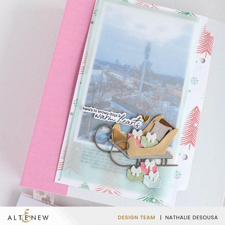 Glitter Cardstock Set - Moonstone (8.5x11, 10 sheets)