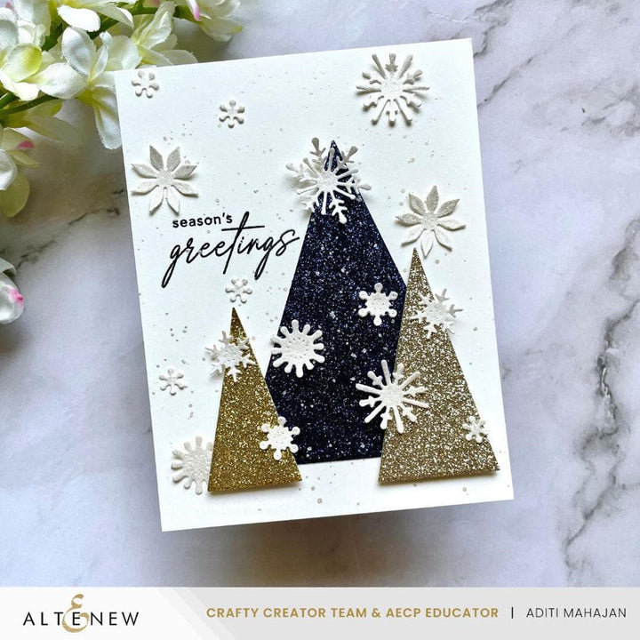 Glitter Cardstock Set - Smoky Quartz (8.5x11, 10 sheets)