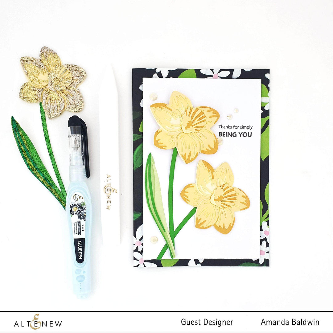Part A-Glitz Art Craft Co.,LTD Cardstock Glitter Gradient Cardstock Set - Forest Canopy