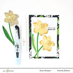 Part A-Glitz Art Craft Co.,LTD Cardstock Glitter Gradient Cardstock Set - Forest Canopy