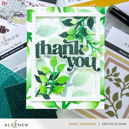 Part A-Glitz Art Craft Co.,LTD Cardstock Glitter Gradient Cardstock Set - Shimmering Shore (4 Colors, 16 sheets)