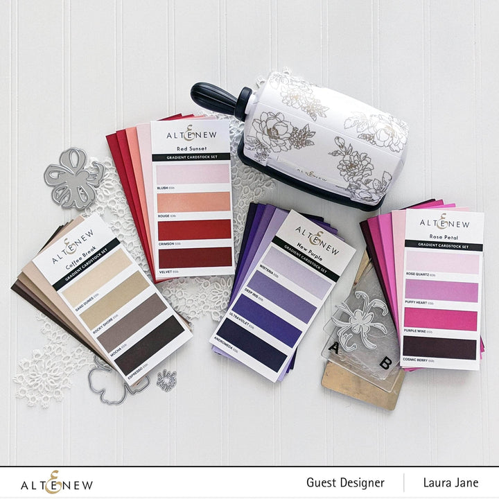 EXP Factors Cardstock Gradient Cardstock Set - Coffee Break