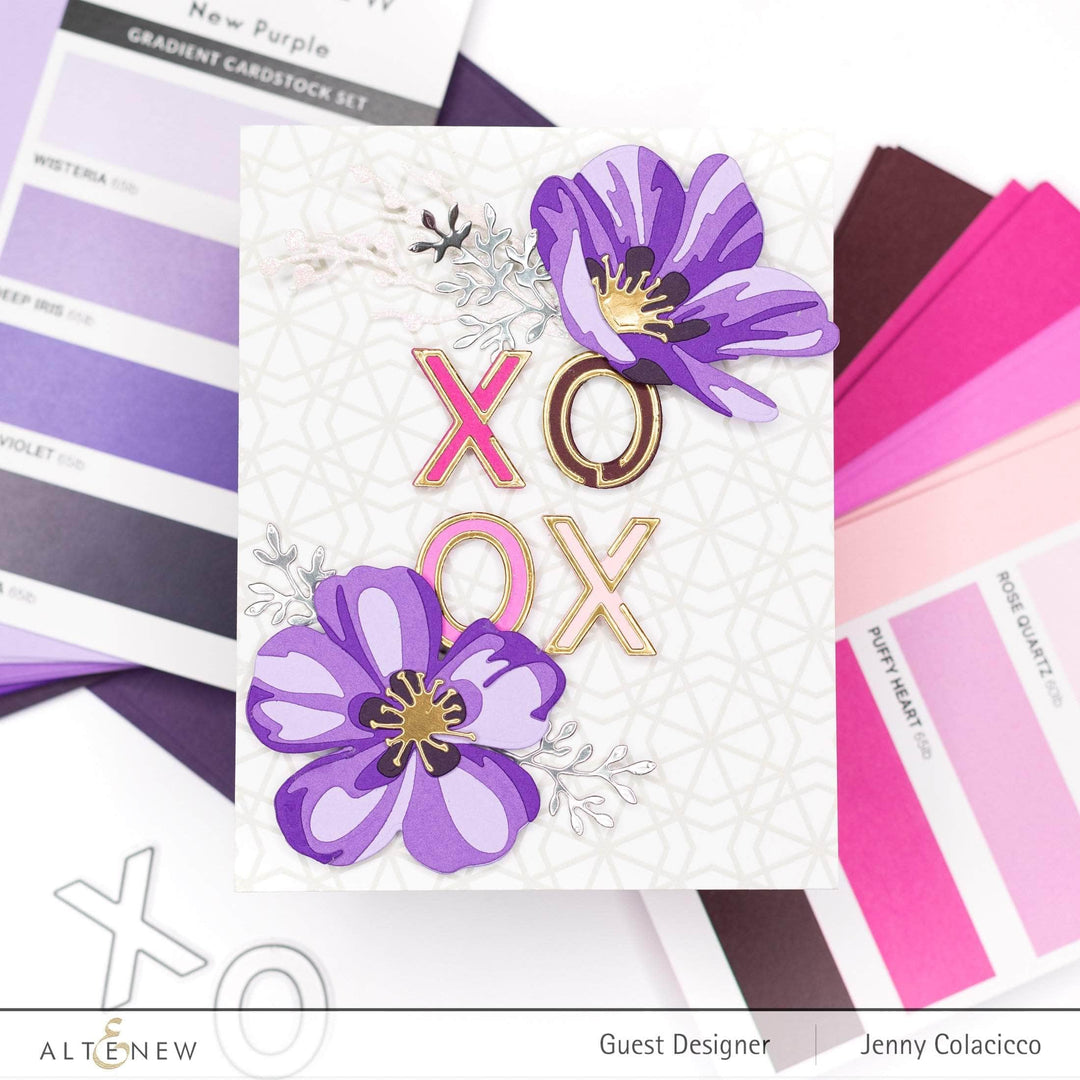 EXP Factors Cardstock Gradient Cardstock Set - New Purple