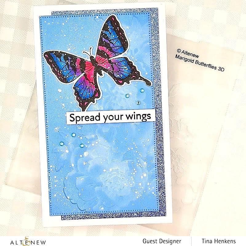 Altenew Cardstock Sparkling Twilight Glitter Gradient Cardstock Bundle