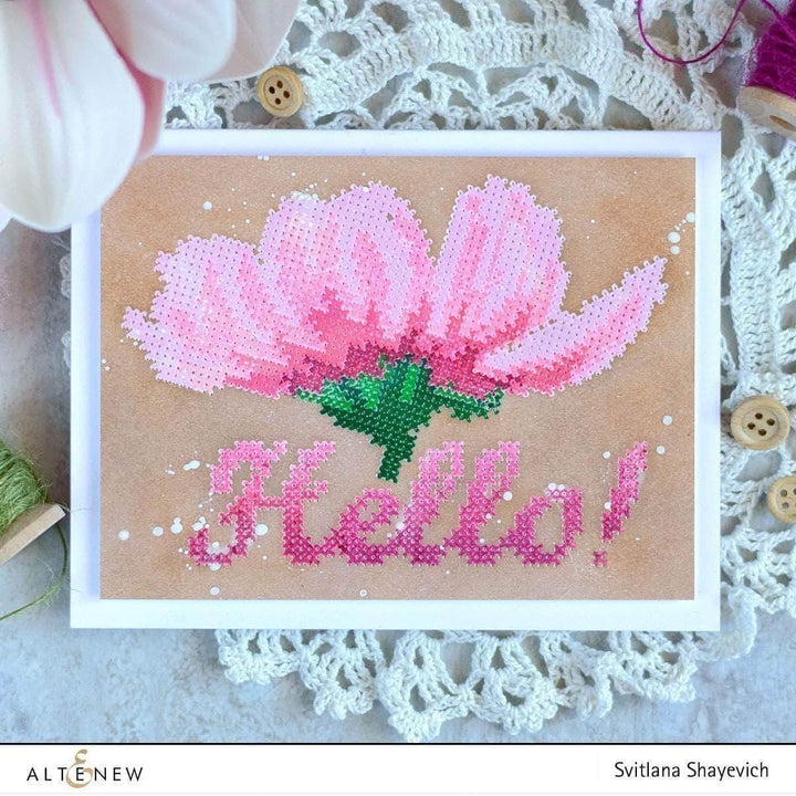 Altenew Creativity Kit Featurette Add Texture with Stitching Class