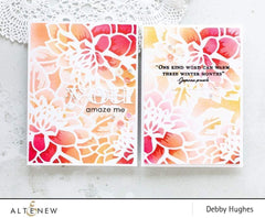 Altenew Creativity Kit Featurette Adding Extra Detail to Cover Dies Class