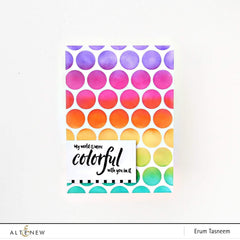 Altenew Creativity Kit Featurette Adding Sparkle to Stamped Images Class
