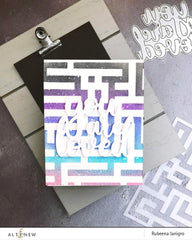 Altenew Creativity Kit Featurette Adding Subtle Dimension to Solid Image Stamps Class