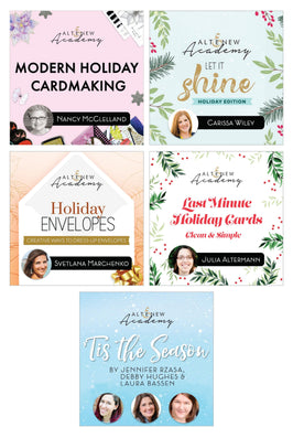 Holiday Cardmaking Essentials Online Class Bundle