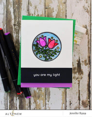 Altenew Creativity Kit Featurette Coloring Acetate Class