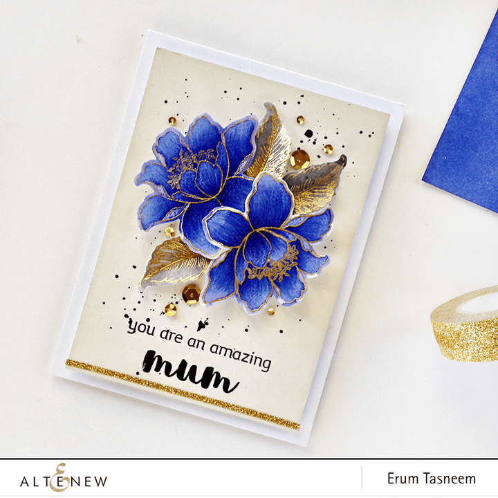 Altenew Creativity Kit Featurette Creating a Garden with Stamped Die-Cuts Class