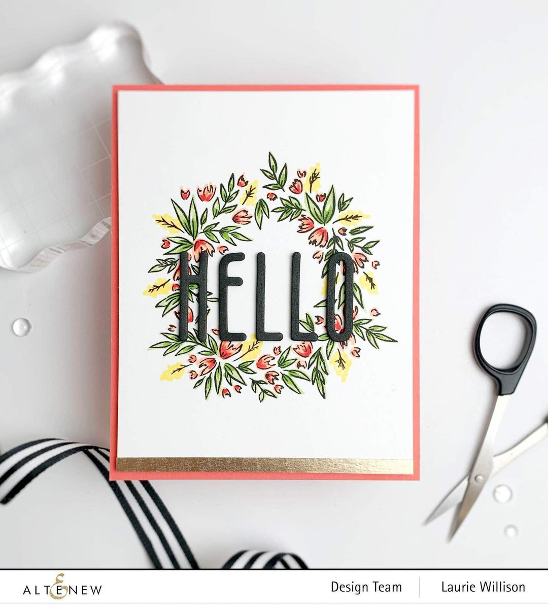 Altenew Creativity Kit Featurette Customized Washi Tape Patterns Class