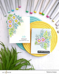 Altenew Creativity Kit Featurette DIY Stenciled Backgrounds Class