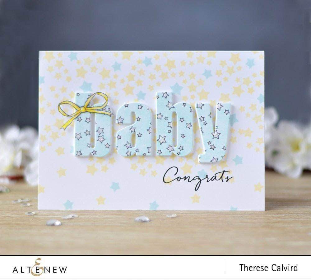 Altenew Creativity Kit Featurette Heat Embossed Ink Resist Background Class