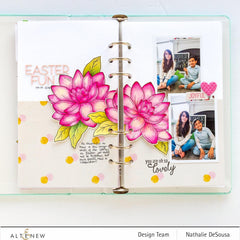 Altenew Class How to: Freehand Watercolor Rose Cluster Wall Art