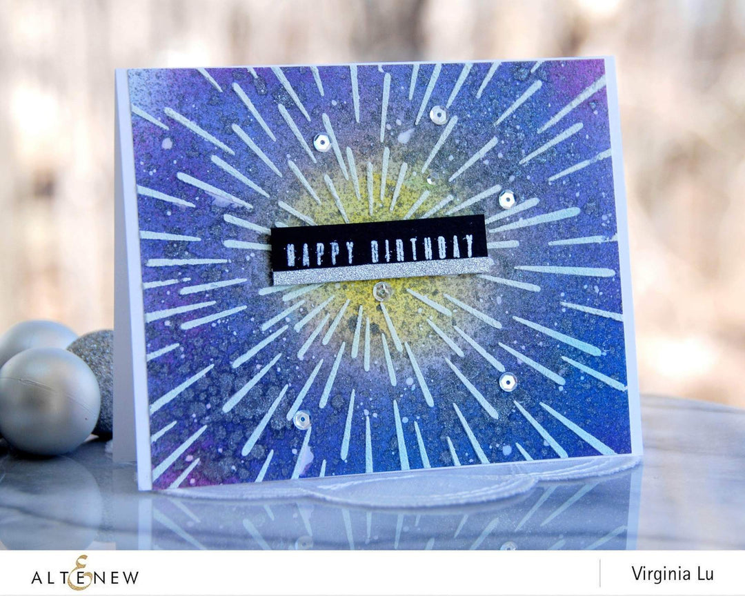 Altenew Creativity Kit Featurette Ink-Blended Galaxy Sky Class