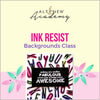 Altenew Creativity Kit Featurette Ink Resist Backgrounds Class