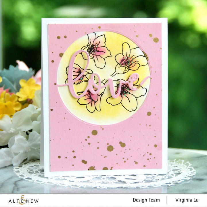 Altenew Creativity Kit Featurette Masking Floral Image Class