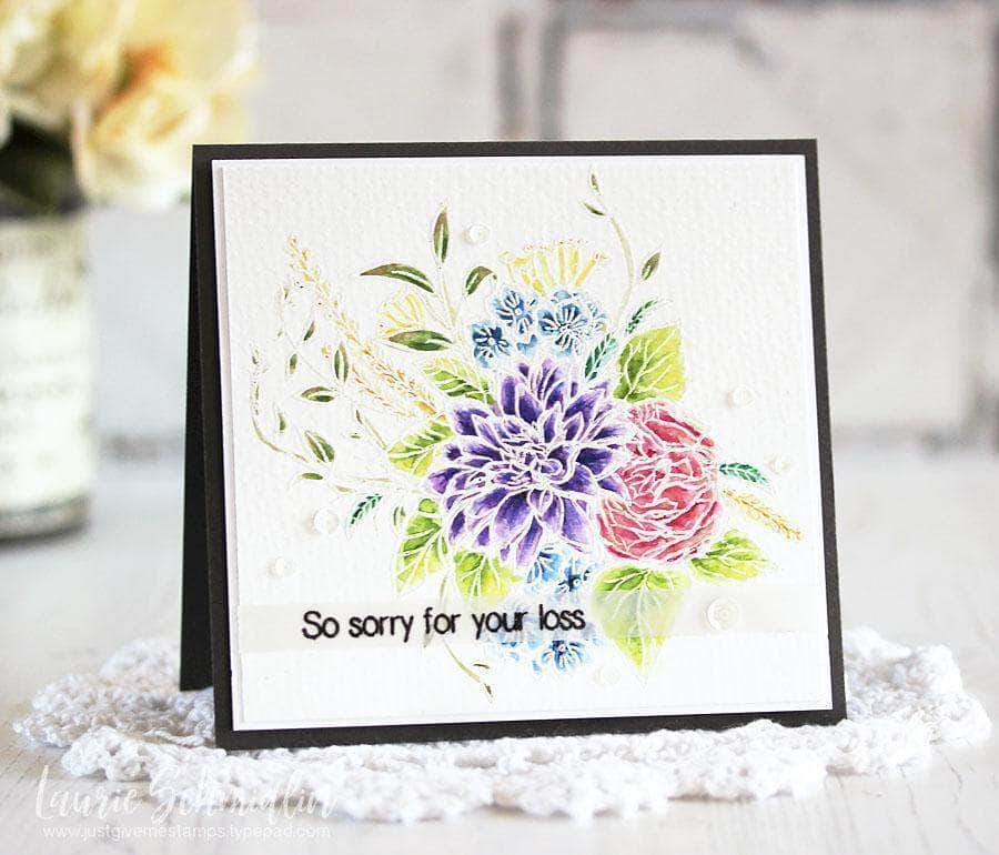Altenew Creativity Kit Featurette Soft Watercolor Embossed Looks Class