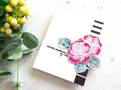 Altenew Creativity Kit Featurette Stamped Sentiment Backgrounds Class