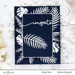 Altenew Creativity Kit Featurette Stamping Through DIY Stencils Class