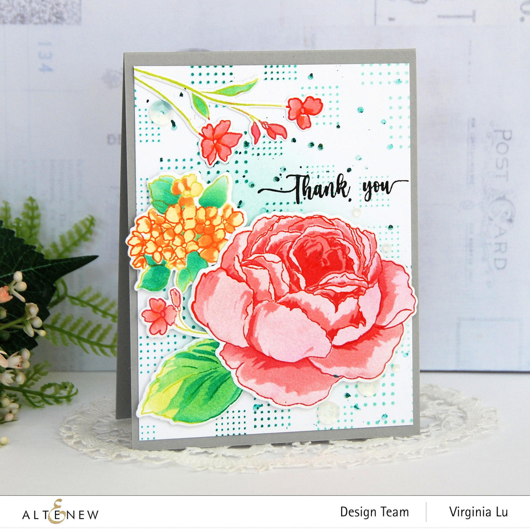 Altenew Class Super Simple Layered Stenciling Class