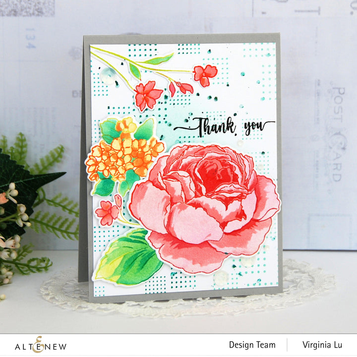 Altenew Class Super Simple Layered Stenciling Class