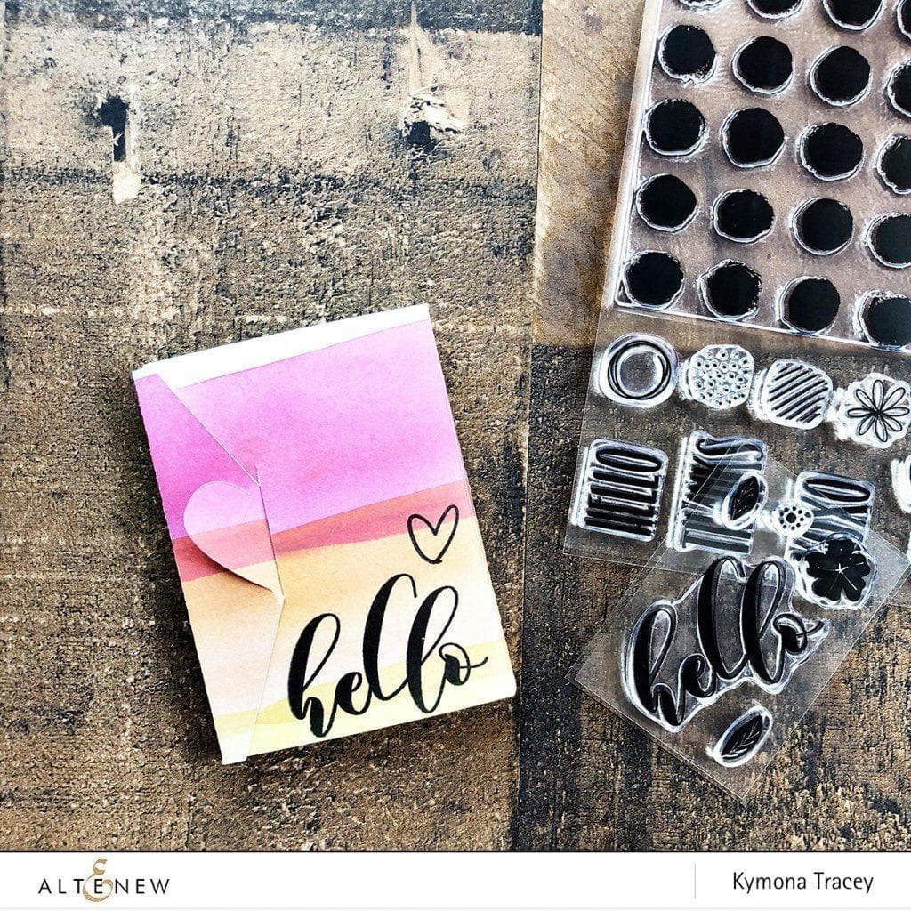 Altenew Creativity Kit Featurette Watercolor to Color Die-Cut Elements Class